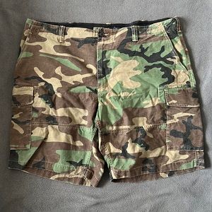 Polo army cargo shorts used